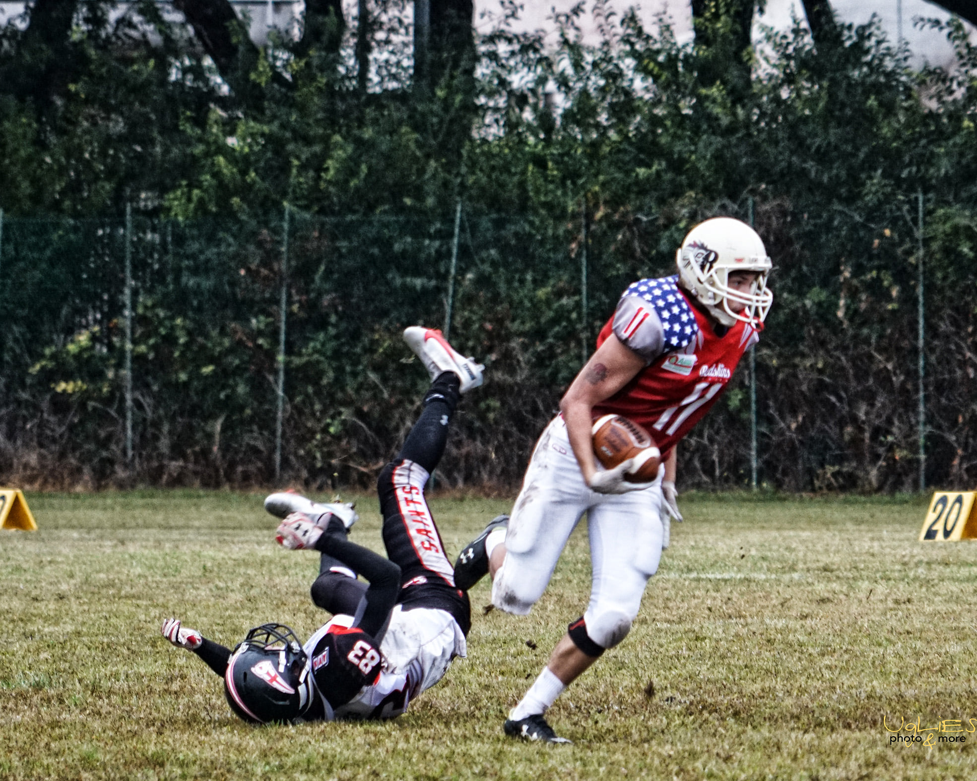 Foto Paolo Brutti placcaggio mancato saints su resdkins u20o